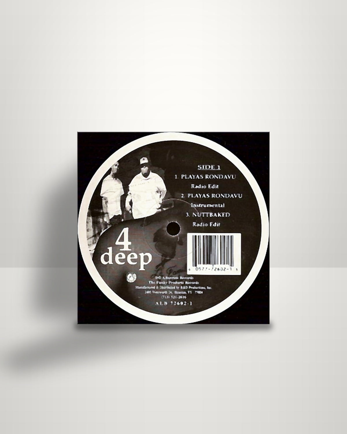 4 Deep – Deep 4 Life - 12" - Albatross Records US 1995