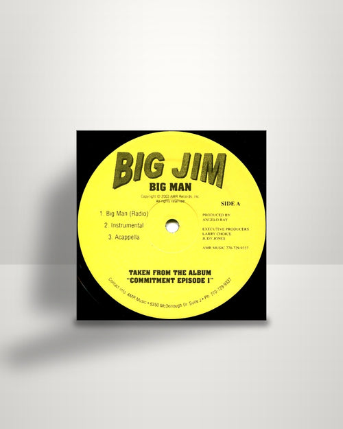 Big Jim – Big Man / Give Me You Back - 12" - AMR Records Inc. US 2003