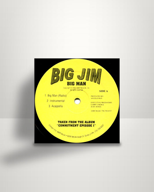Big Jim – Big Man / Give Me You Back - 12" - AMR Records Inc. US 2003