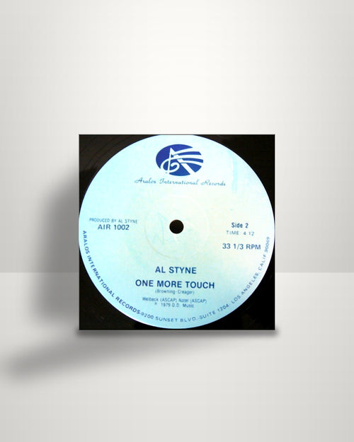 Al Styne – Do The Jog / One More Touch - 12" - Aralos International Records US 1979
