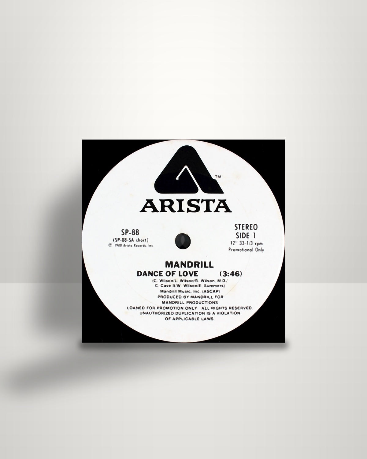 Mandrill – Dance Of Love - 12" - Arista US 1980