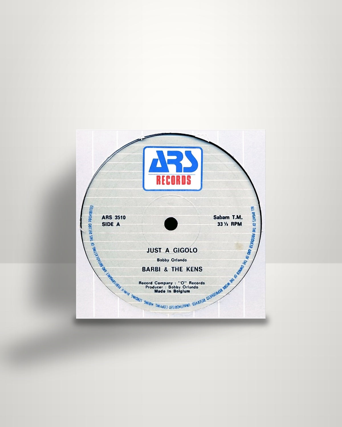 The Barbie & The Kens / Flirts – Just A Gigolo / Jukebox (Don't Put Another Dime) - 12" - ARS Records BE