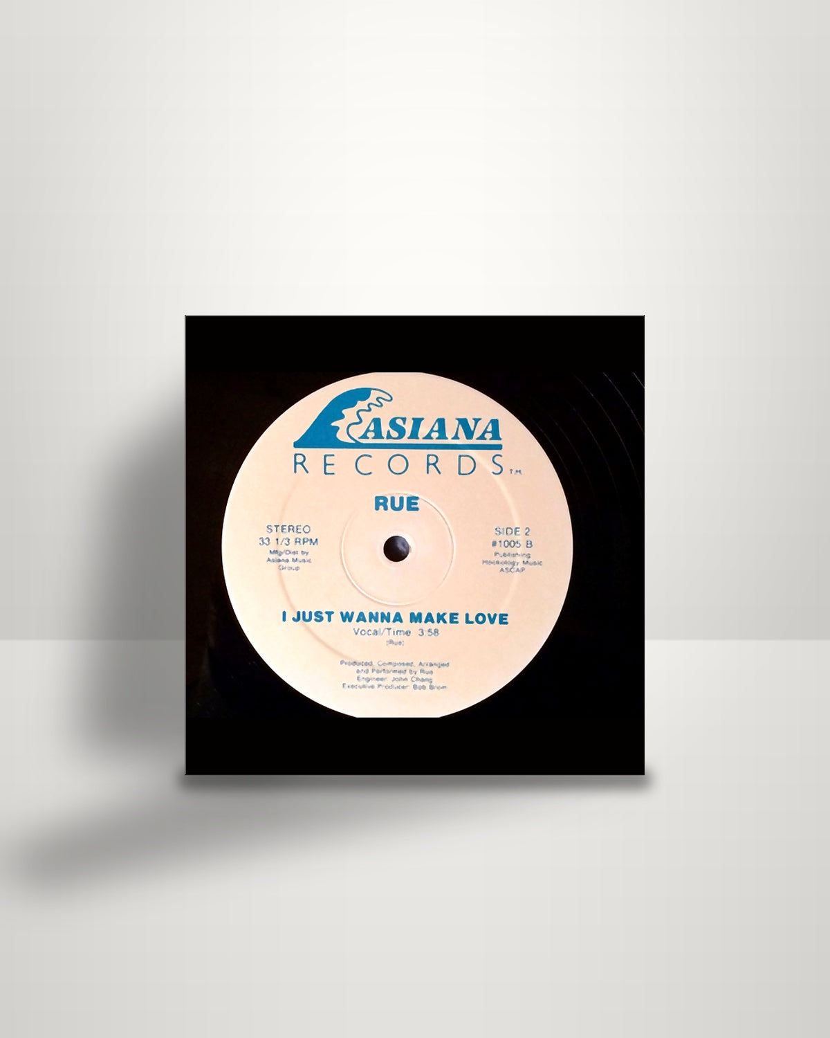 Rue Caldwell – I Need Your Loving / I Just Wanna Make Love - 12" - Asiana Records US 1987
