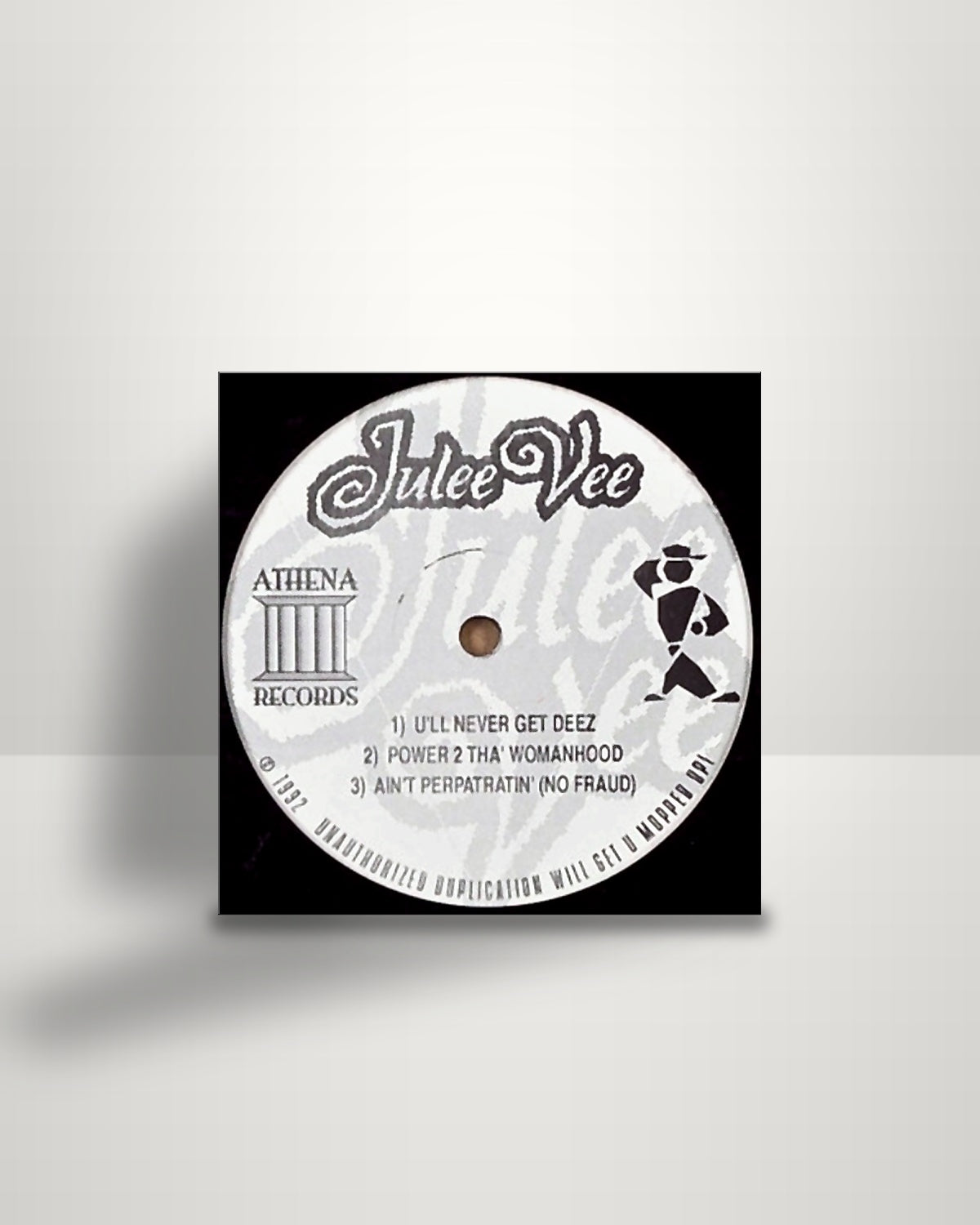 Julee Vee – U'll Never Get Deez - 12" - Athena Records US 1992