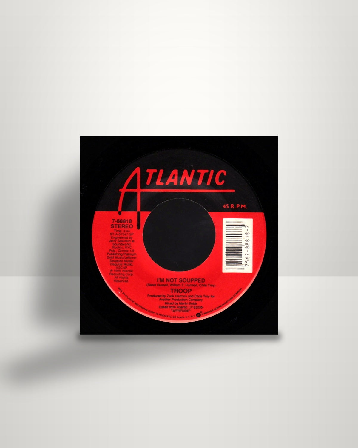 Troop – I'm Not Soupped - 7" - Atlantic US 1989