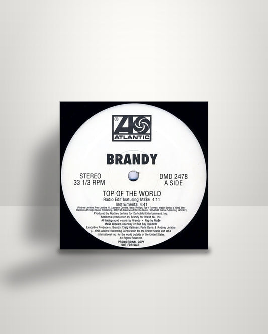 Brandy – Top Of The World - 12" - Atlantic US 1998