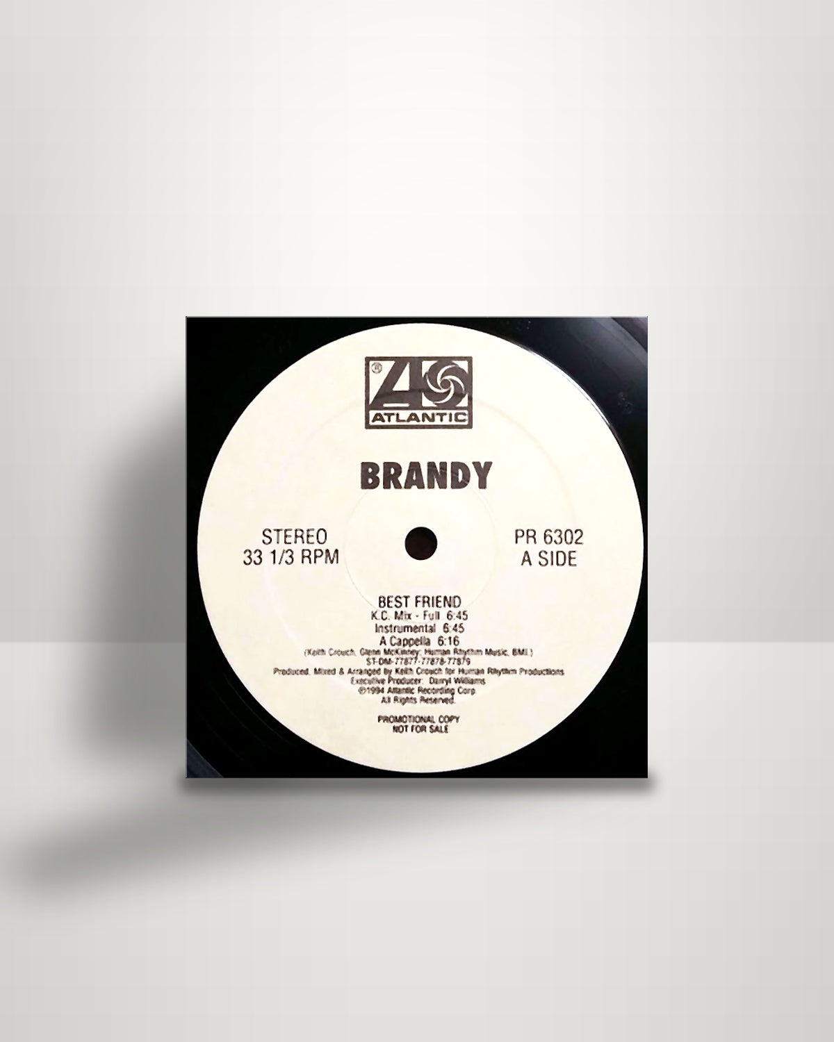 Brandy – Best Friend - 12" - Atlantic US 1994