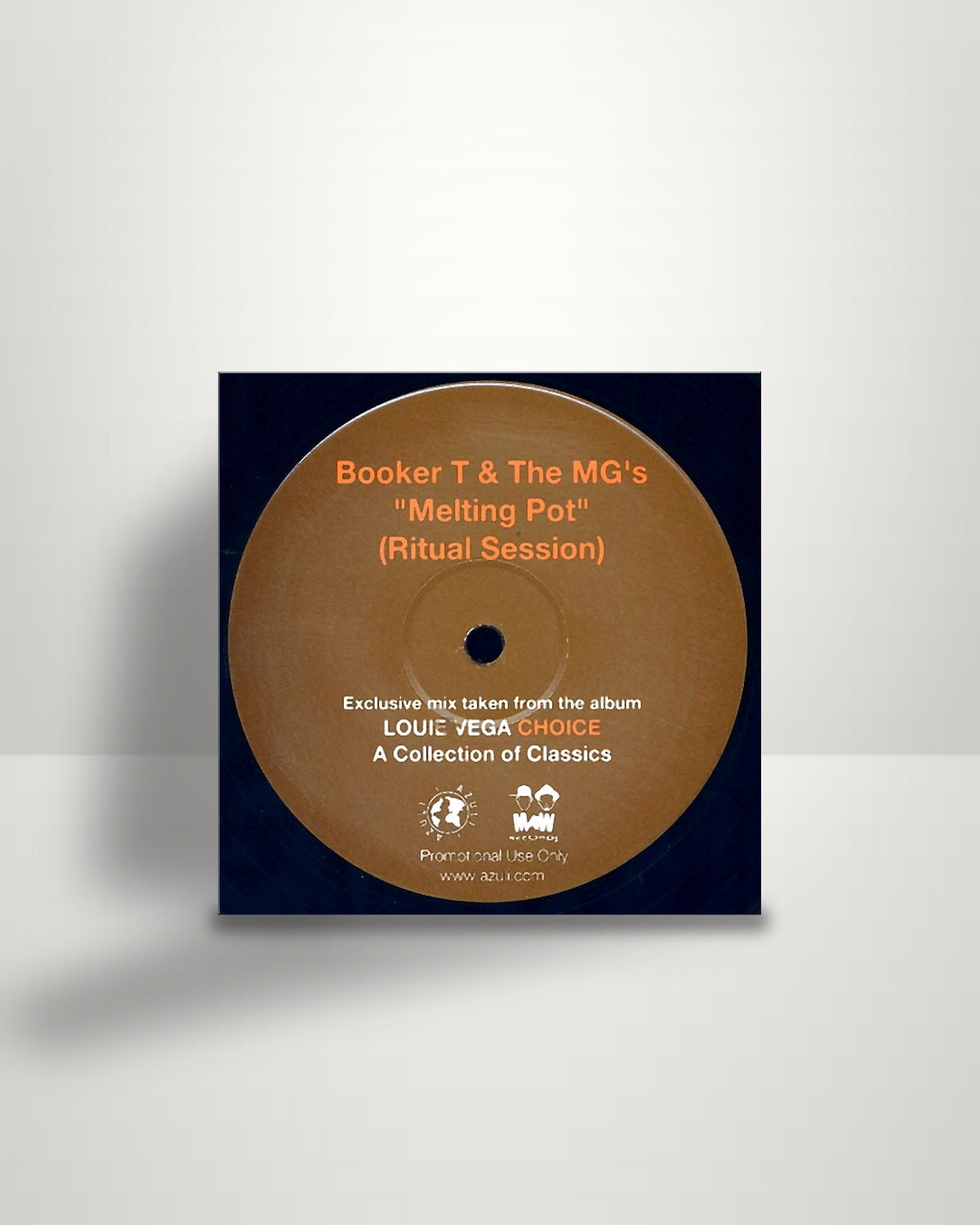Booker T & The MG's – Melting Pot (Ritual Session) - 12" - Azuli Records UK 2004