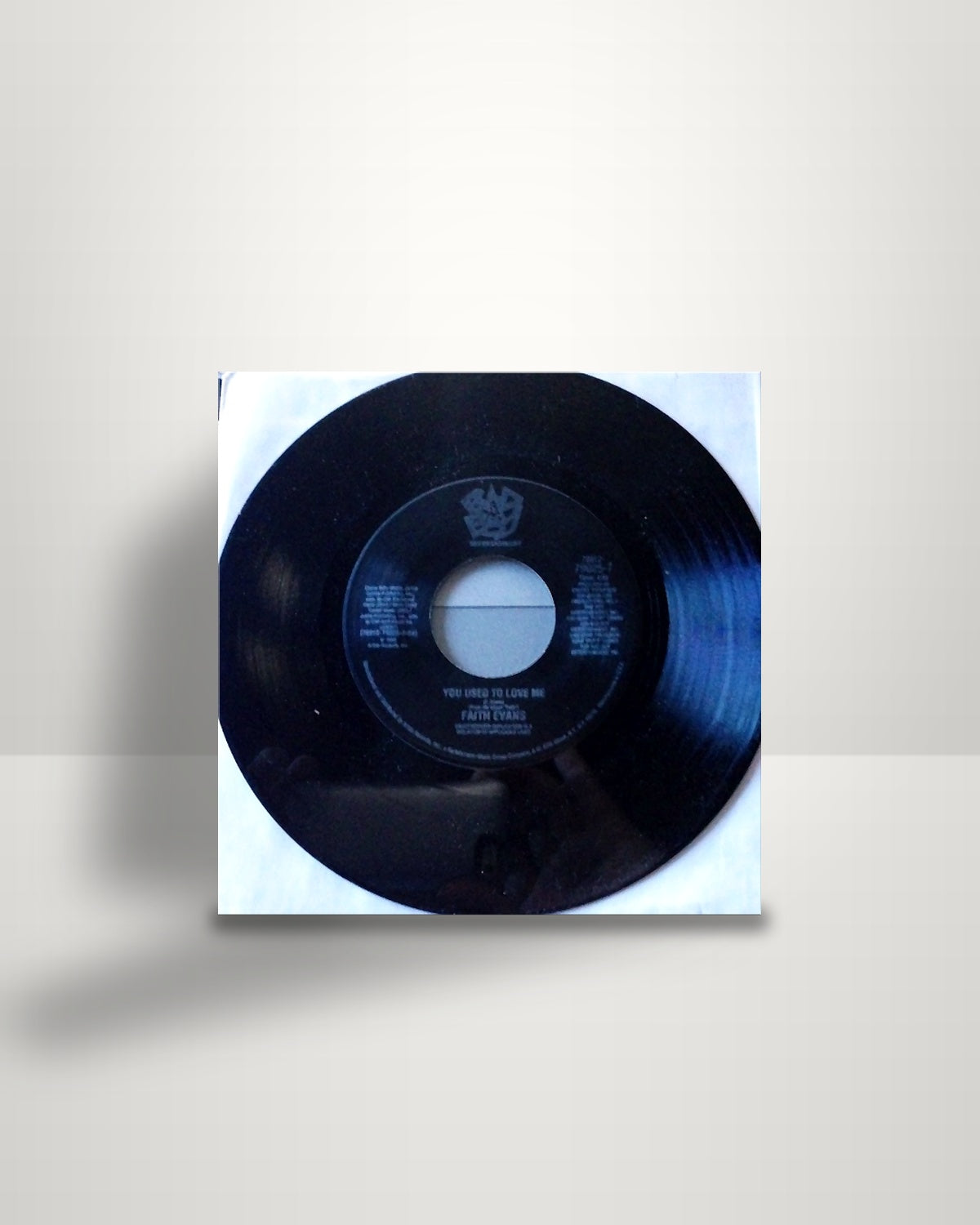 Faith Evans – You Used To Love Me - 7" - Bad Boy Entertainment US 1995