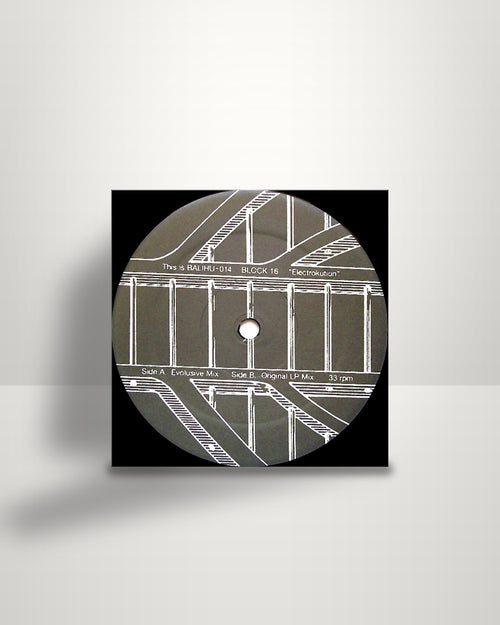 Block 16 – Electrokution - 12" - Balihu Records US 2003