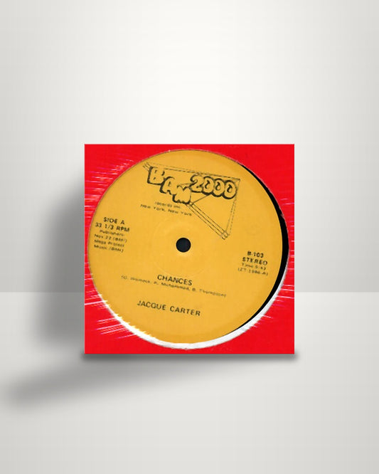 Jacqua Carter – Chances / Gotta Get A Hold Of Your Love - 12" - BAM 2000 Records Inc. US