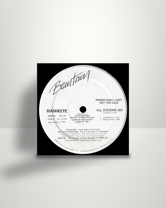 Hawkeye – All Systems Go - 12" - Beantown Music US 1983