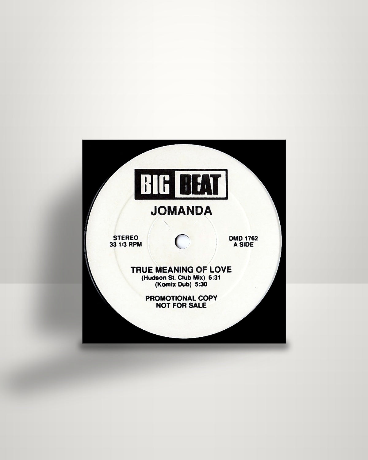 Jomanda – True Meaning Of Love - 12" - Big Beat US 1991