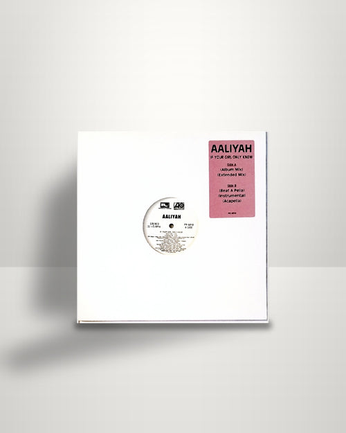 Aaliyah – If Your Girl Only Knew - 12" - Blackground Enterprises US 1996