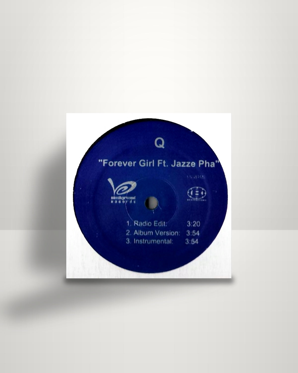 Q. Amey Ft. Jazze Pha – Forever Girl - 12" - Blackground Records US