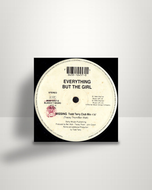 Everything But The Girl – Missing - 12" - Blanco Y Negro IT 1994