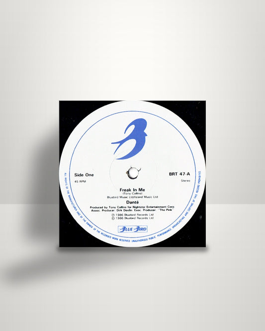 Danté – Freak In Me - 12" - Bluebird UK 1986