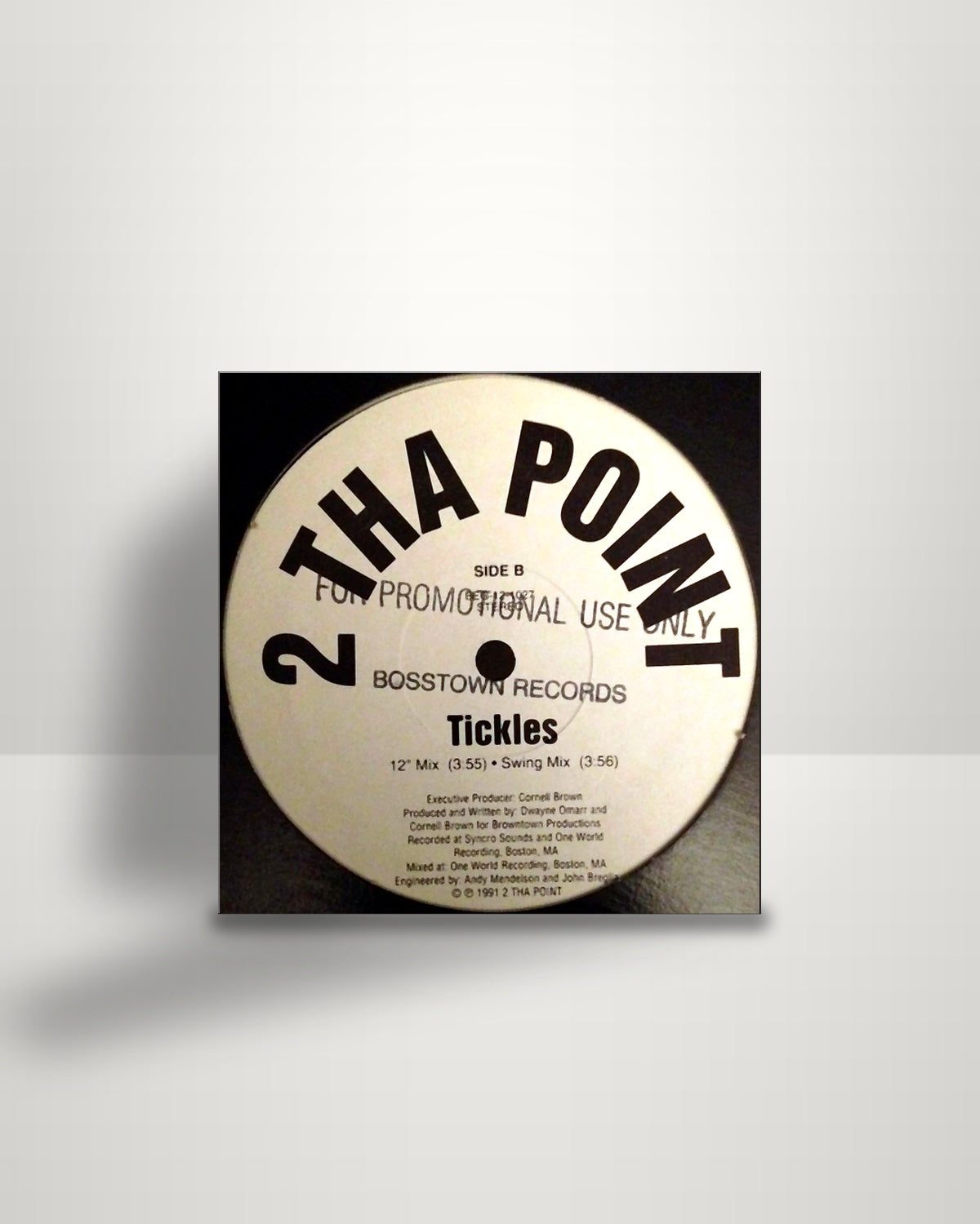 2 Tha Point – Tickles - 12" - Bosstown Records US 1991