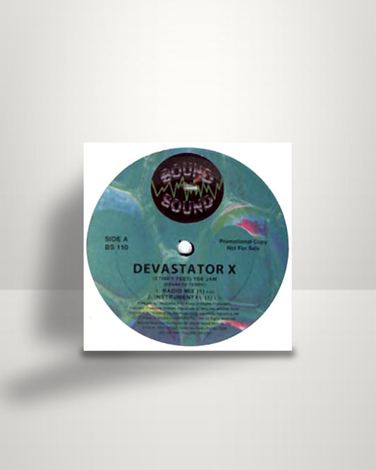Devastator X – (Stinky Feet) Toe Jam - 12" - Bound Sound US 1995