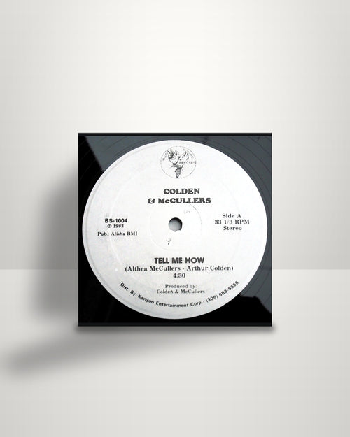 Arthur Colden & Althea McCullers – Tell Me How / Dreams - 12" - Bound Sound Records US 1983