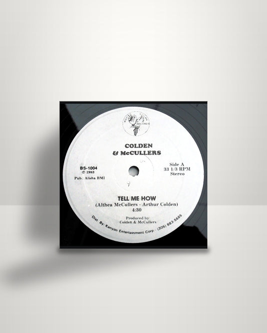 Arthur Colden & Althea McCullers – Tell Me How / Dreams - 12" - Bound Sound Records US 1983