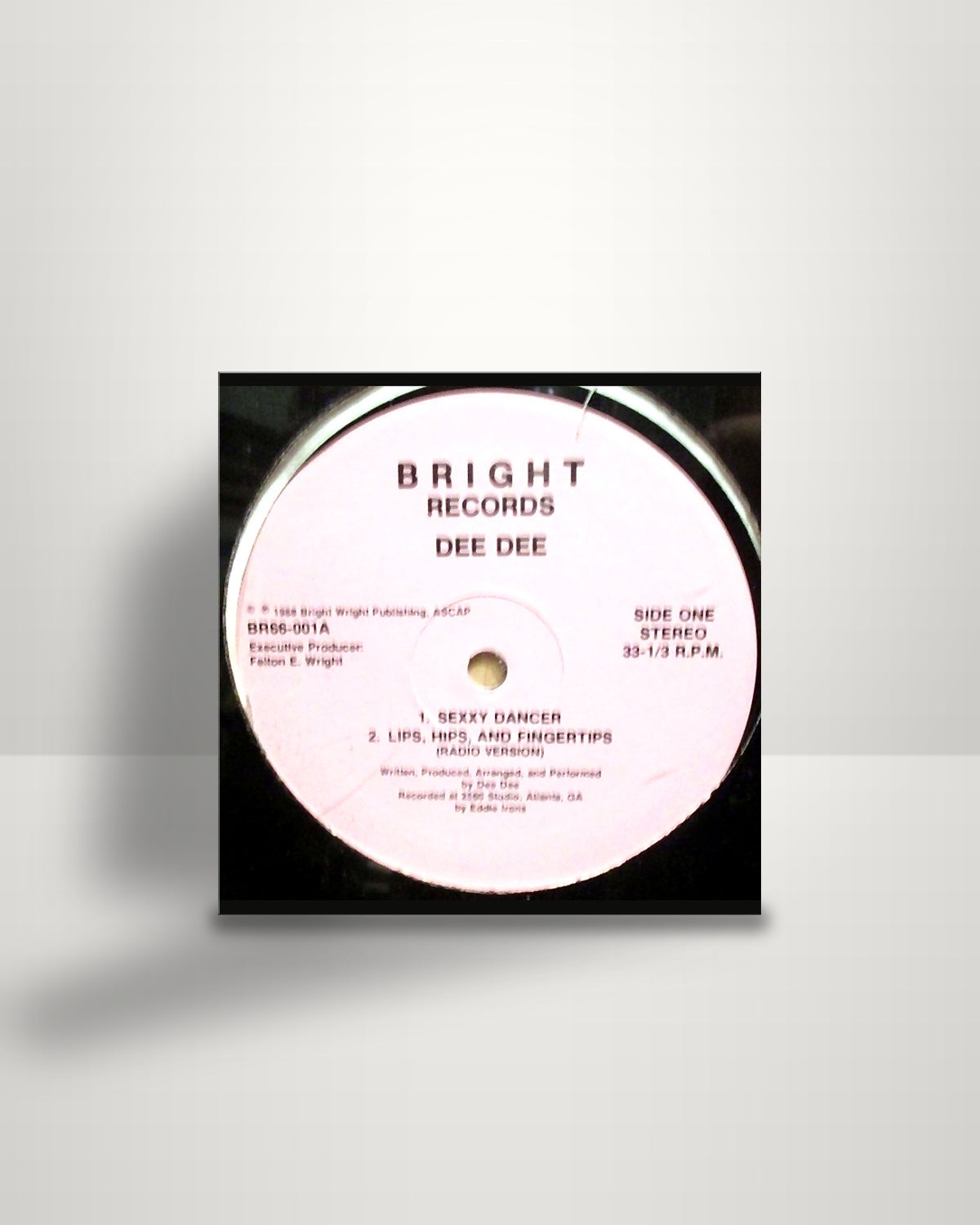 Dee Dee – Sexxy Dancer / Lips, Hips, And Fingertips - 12" - Bright Records US 1988