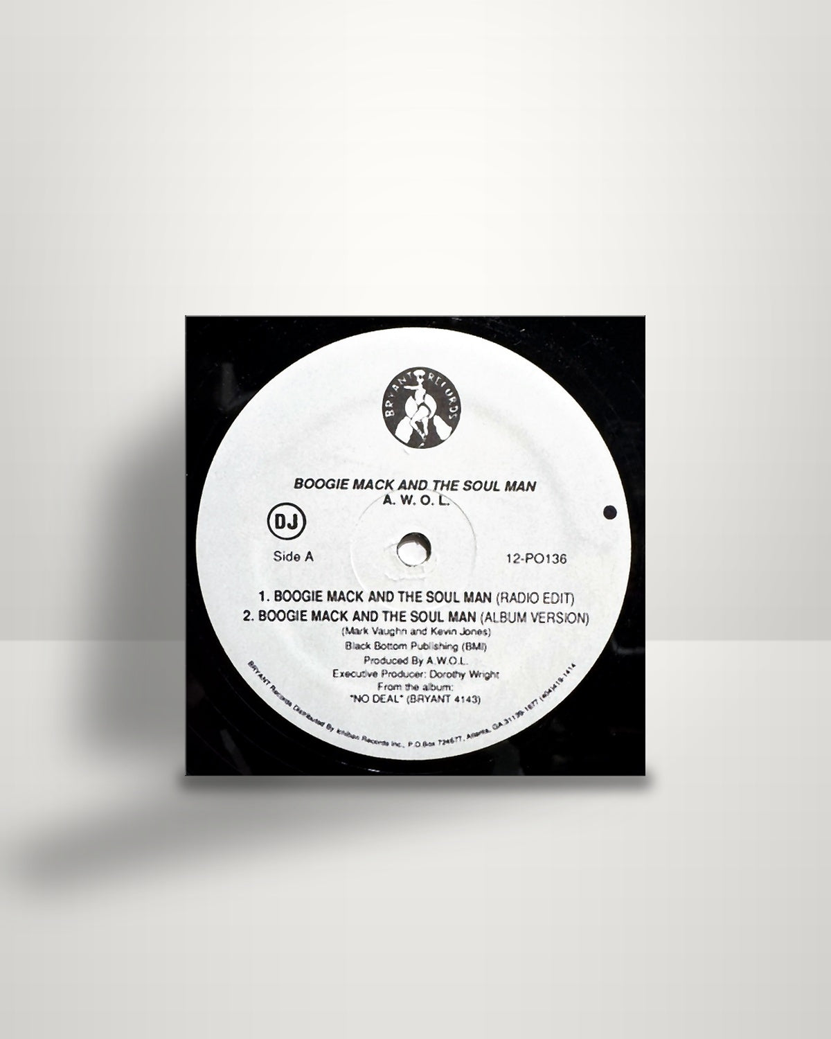 A.W.O.L. – Boogie Mack And The Soul Man / Dreaming - 12" - Bryant Records US