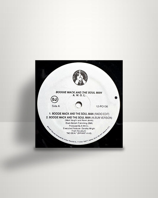 A.W.O.L. – Boogie Mack And The Soul Man / Dreaming - 12" - Bryant Records US