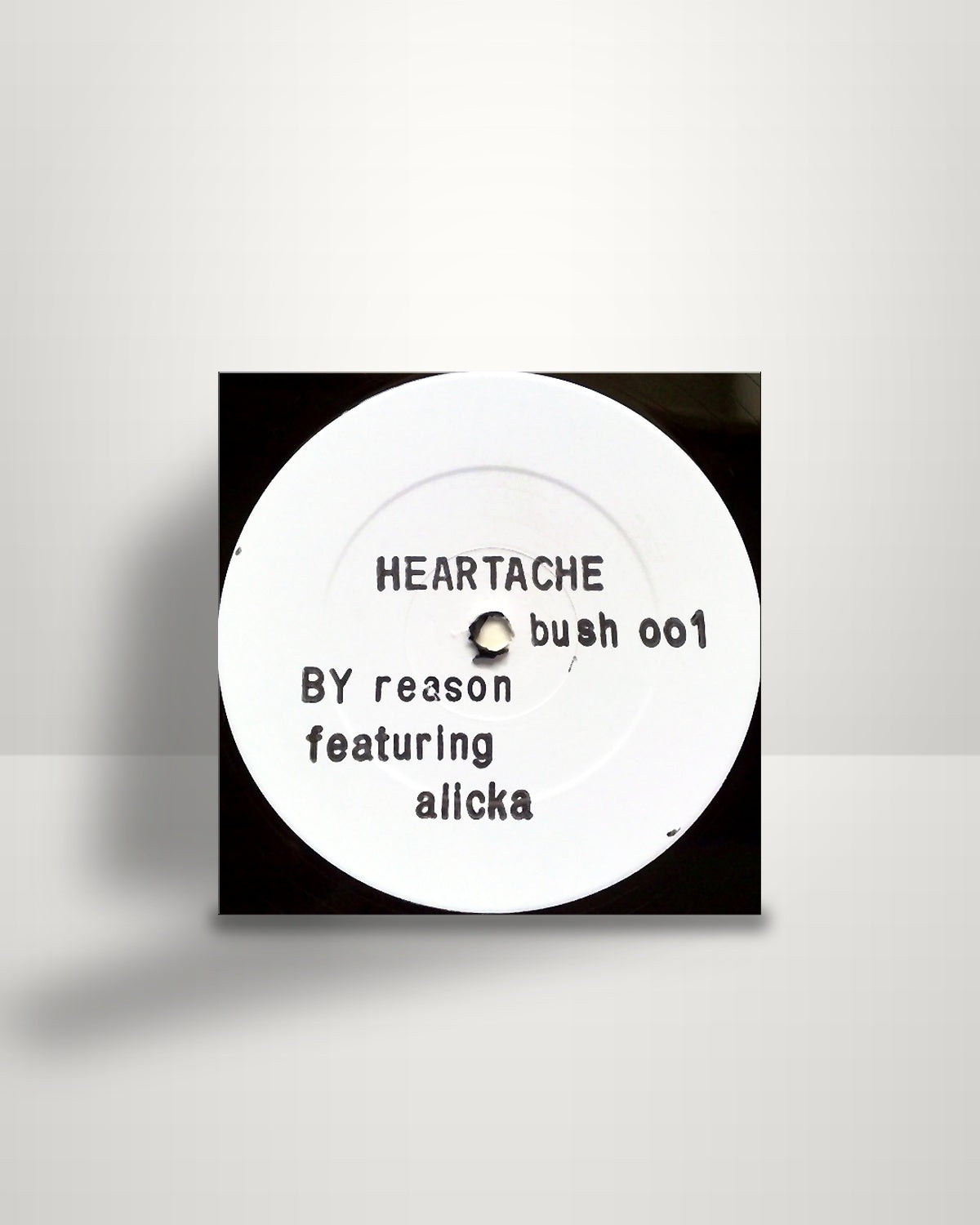 Reason Featuring Alicka – Heartache - 12" - Bush Baby UK 1992
