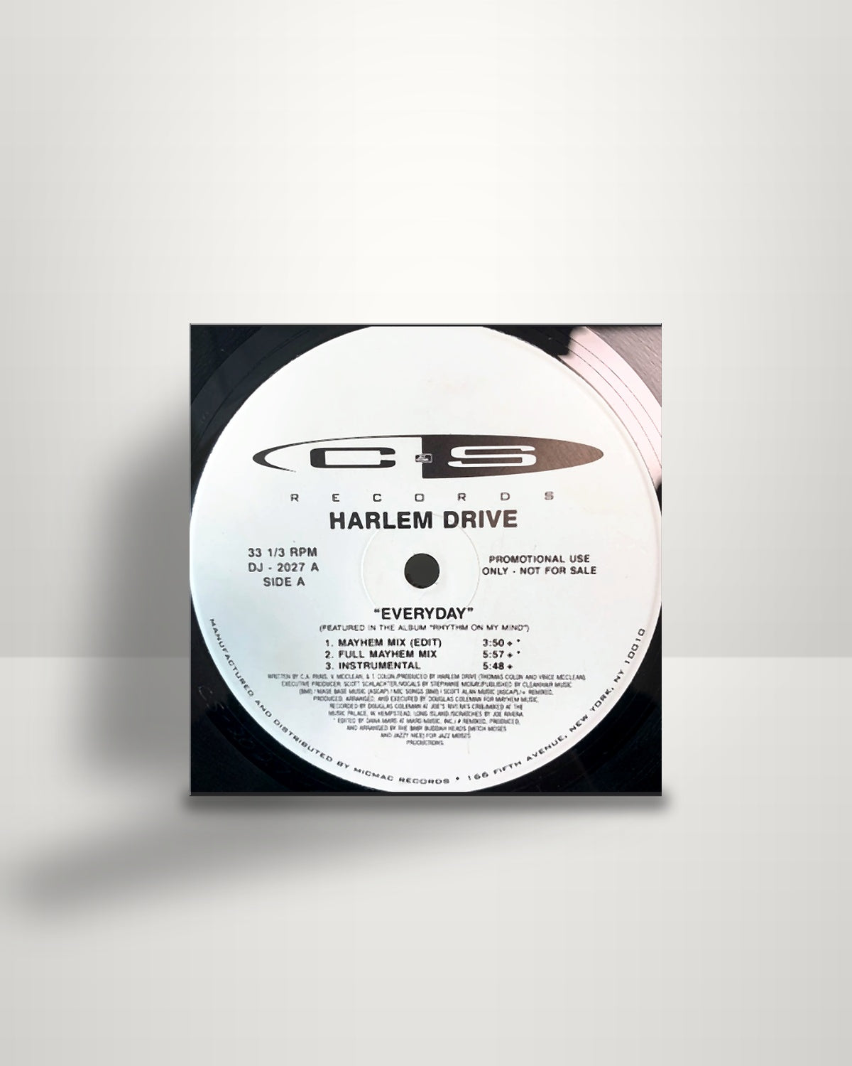 Harlem Drive – Everyday - 12" - C & S Records US 1996