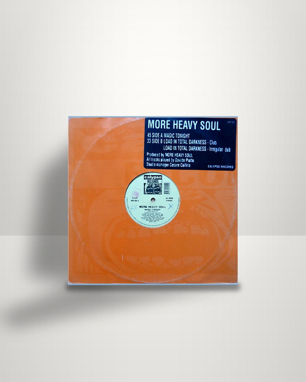 More Heavy Soul – Magic Tonight - 12" - Calypso Records IT 1992
