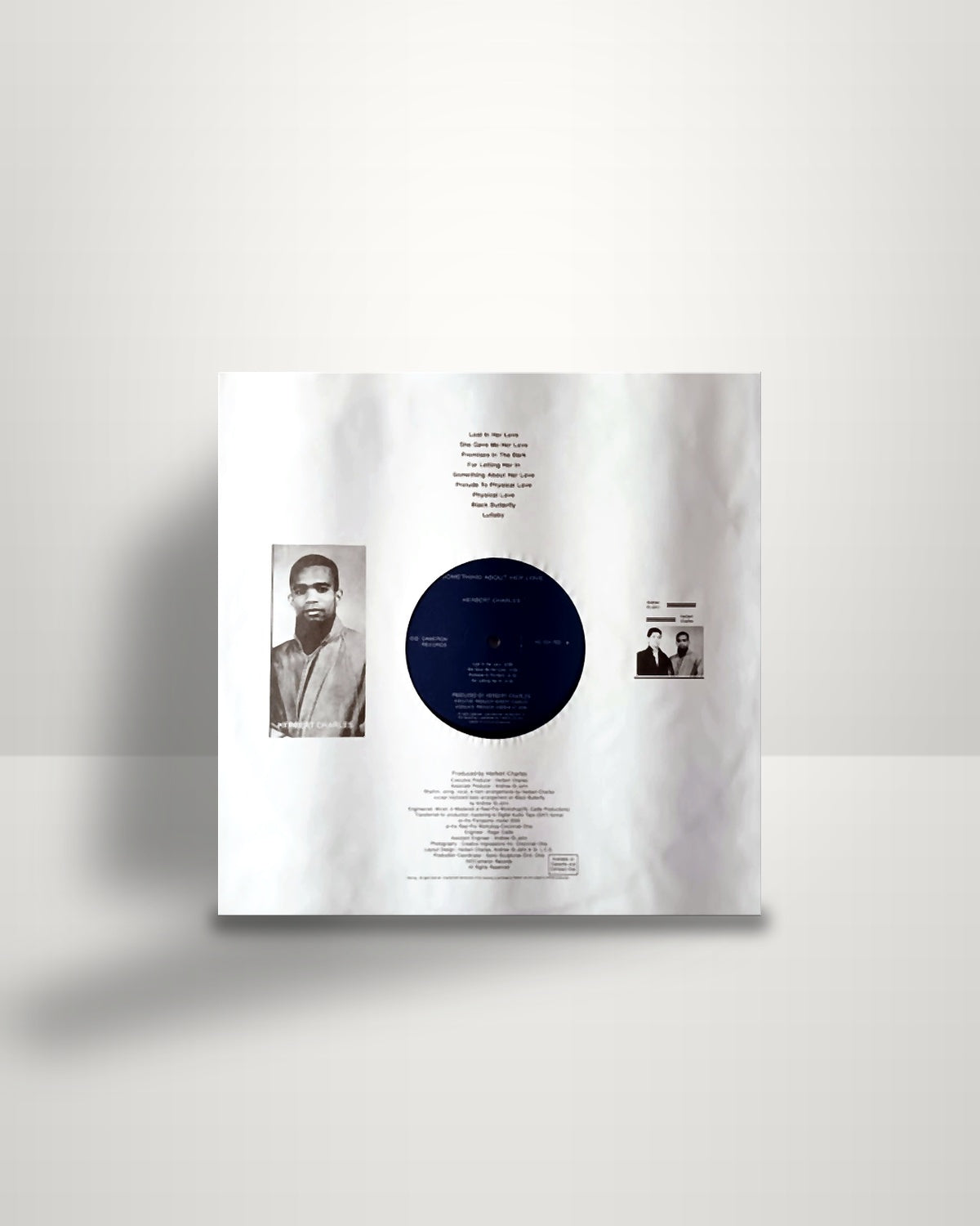Herbert Charles – Something About Her Love - LP - Cameron Records US 1988