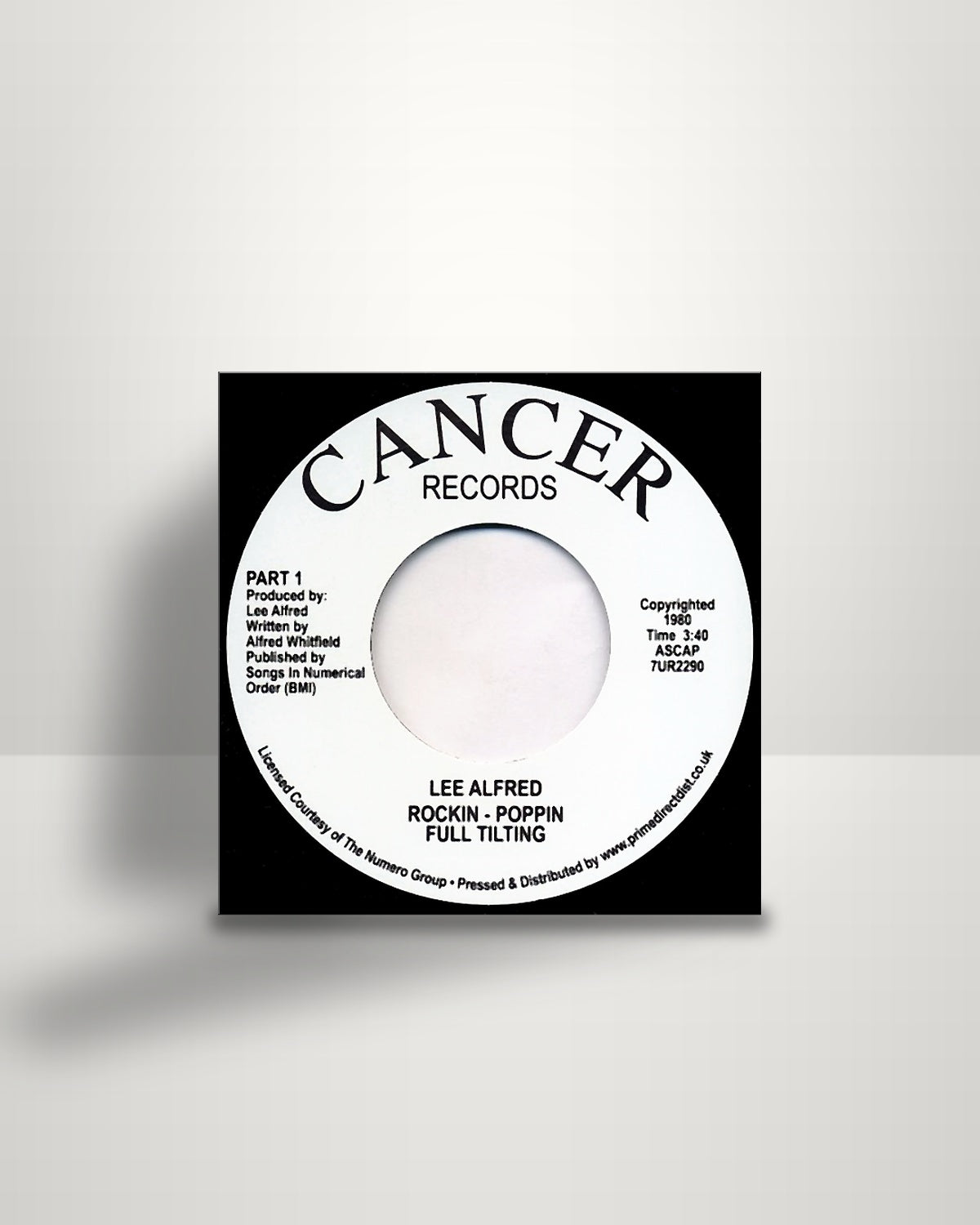 Lee Alfred – Rockin - Poppin Full Tilting - Cancer Records UK 2020