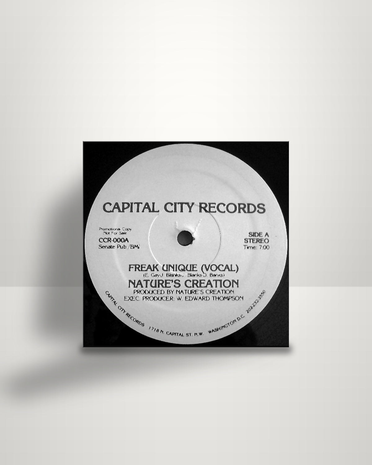 Nature's Creation – Freak Unique - 12" - Capital City Records US