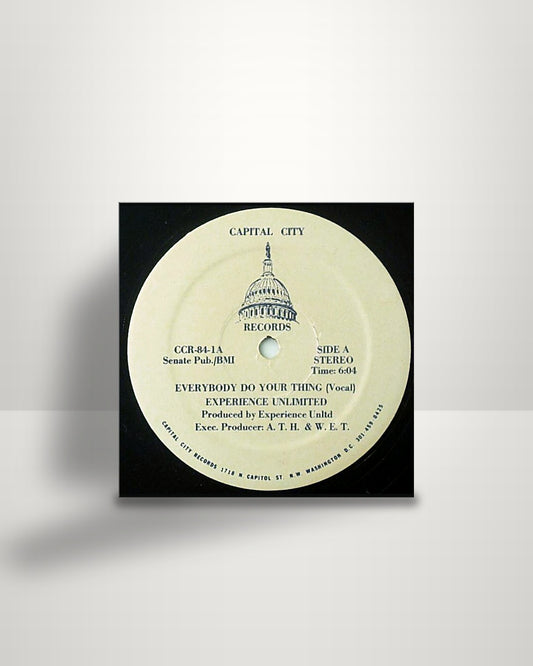 E.U. – Everybody Do Your Thing - 12" - Capital City Records US