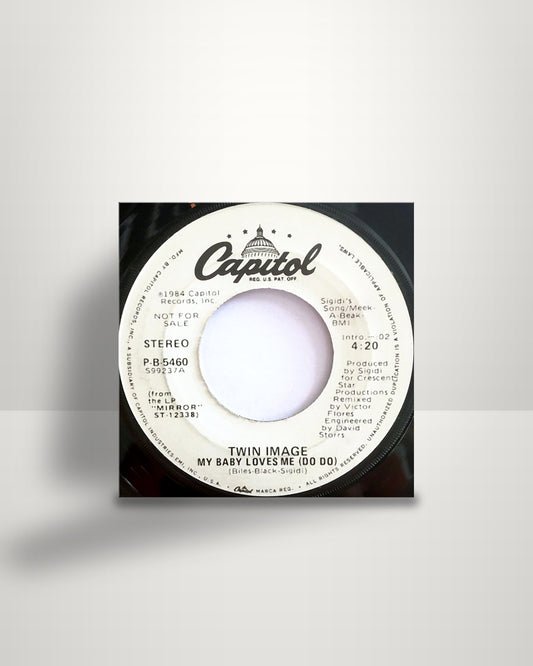 Twin Image – My Baby Loves Me (Do Do) - 7" - Capitol Records US 1984