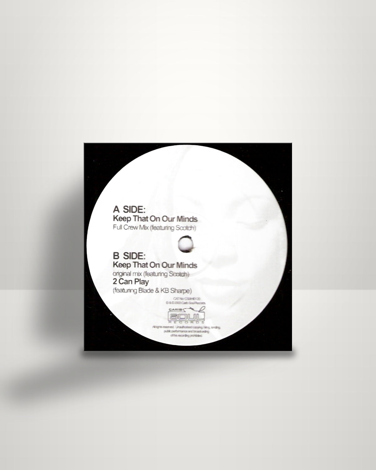 Toni Norville – Keep That On Our Minds - 12" - Carib Soul Records UK 2003