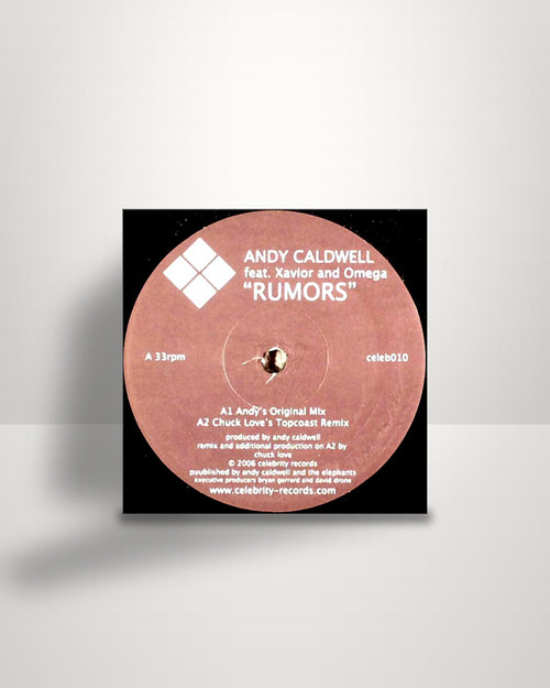 Andy Caldwell – Rumors - 12" - Celebrity Records US 2006