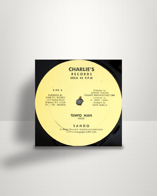 Sando – Tempo Man - 12" - Charlie's Records US