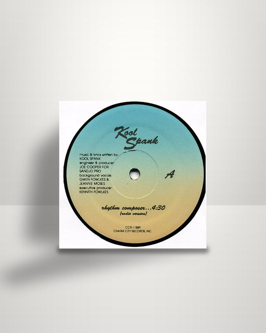 Kool Spank – Rhythm Composer - 12" - Charm City Records US 1989