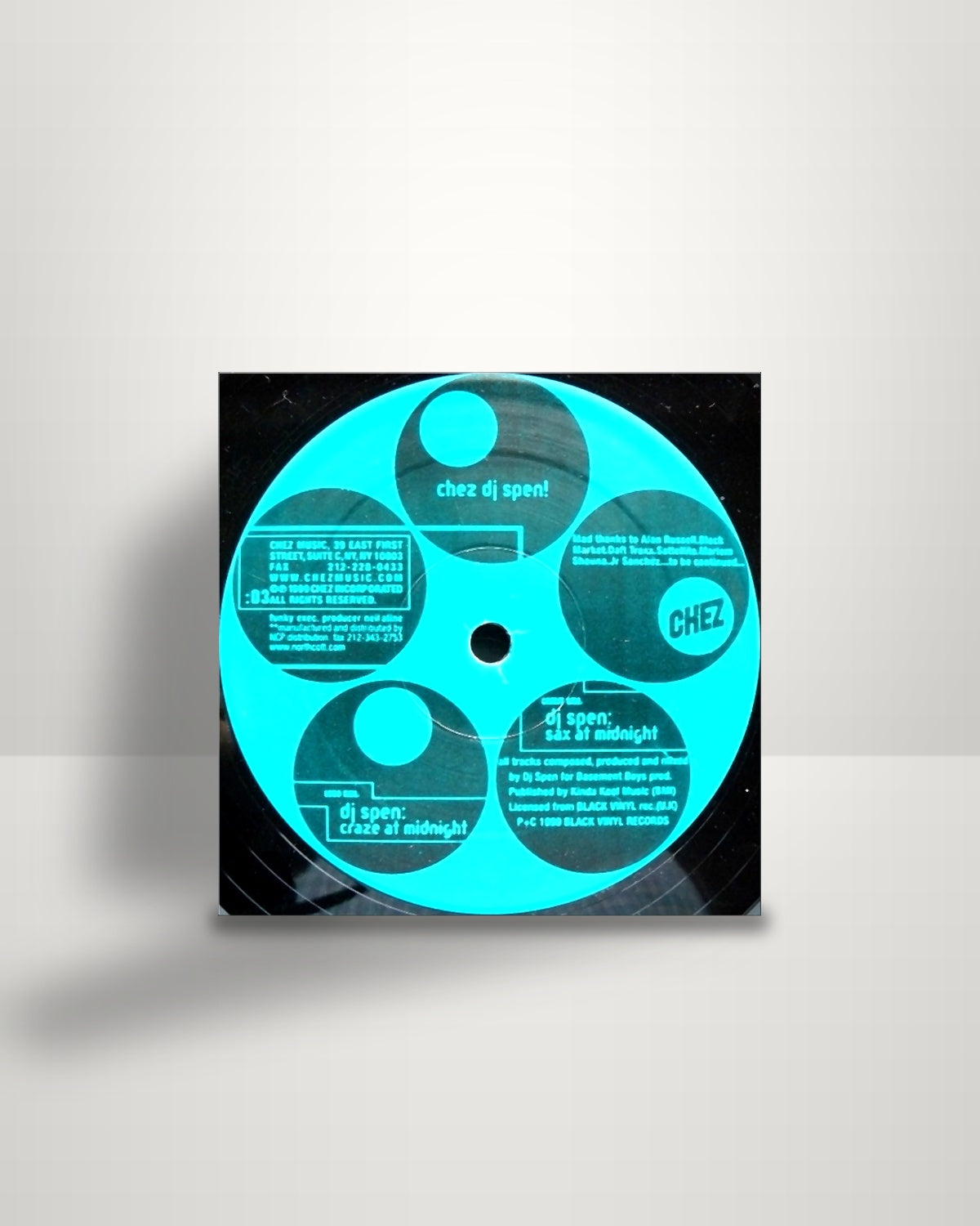DJ Spen – Midnight E.P - 12" - Chez Music US 1999