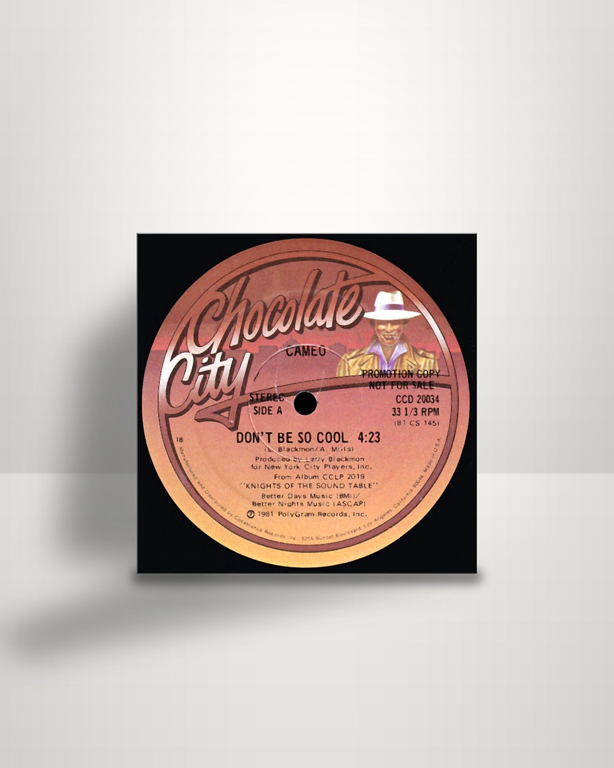 Cameo – Don't Be So Cool / I Never Knew - 12" - Chocolate City US 1981