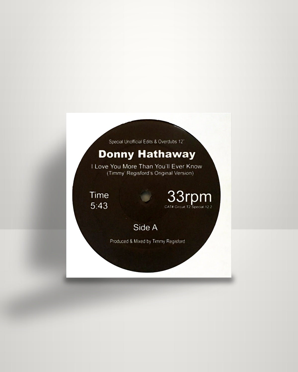 Donny Hathaway – I Love You More Than You'll Ever Know - 12" - Circuit T Promo US 2018