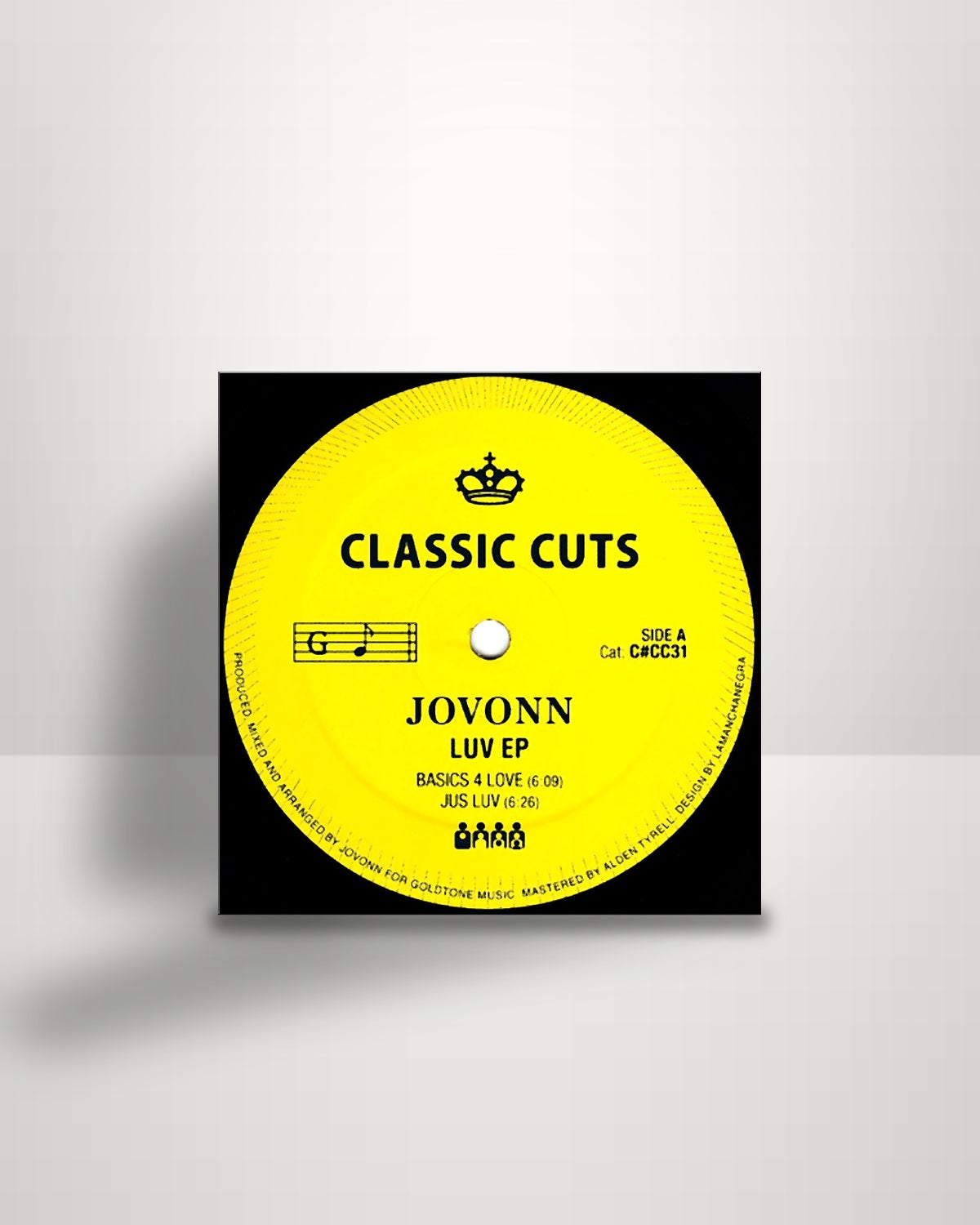 Jovonn – Luv EP - 12" - Clone Classic Cuts NL 2017