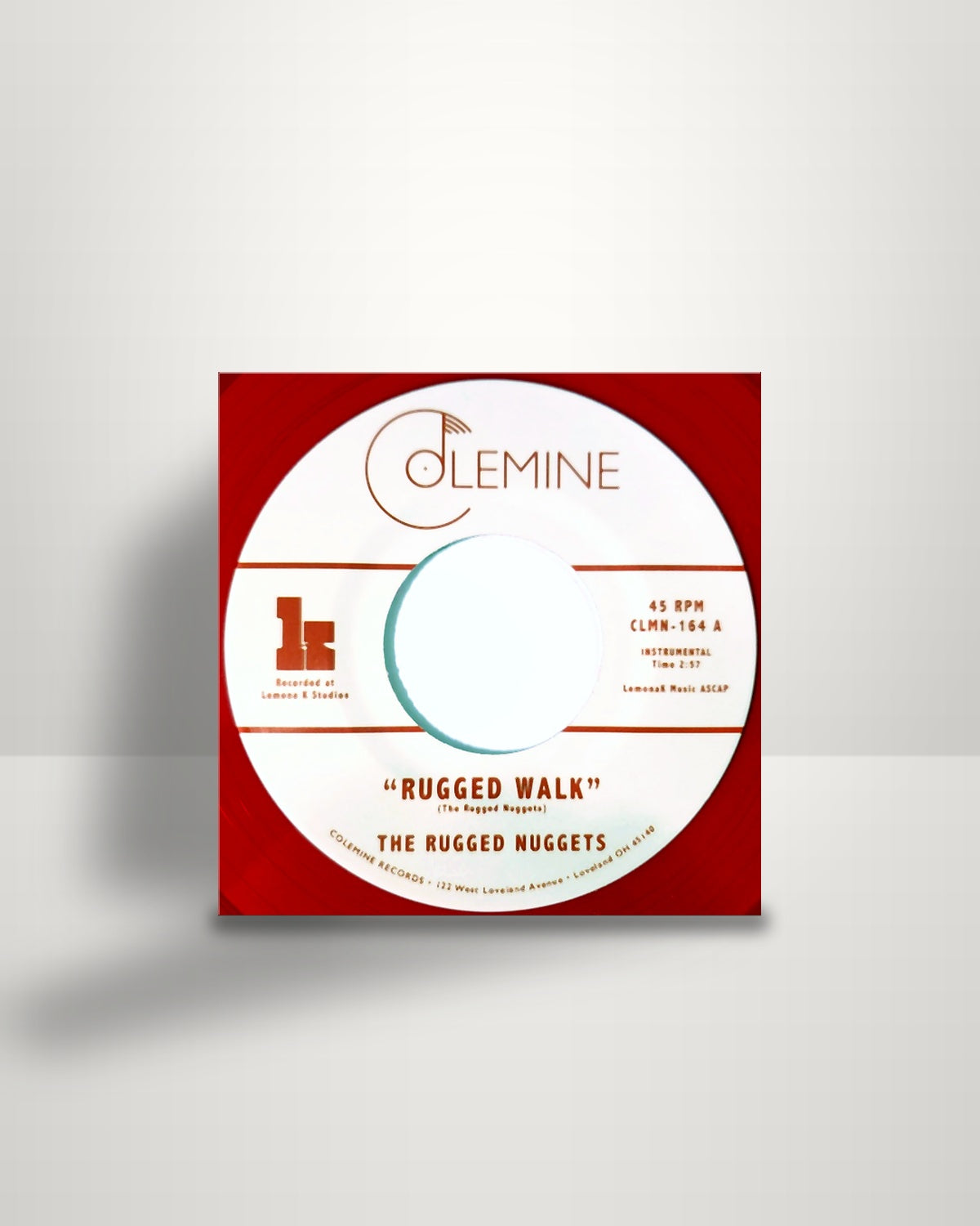 The Rugged Nuggets – The Rugged Walk - 7" - Colemine Records US 2019