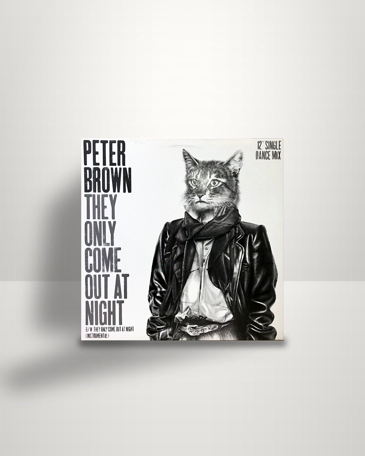 Peter Brown – They Only Come Out At Night - 12" - Columbia US 1984