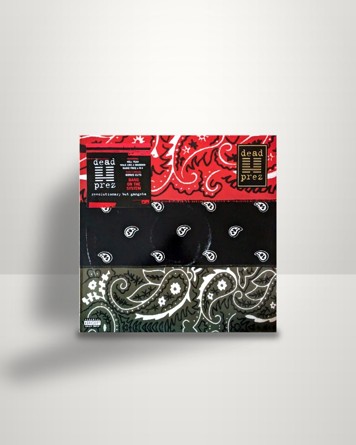 dead prez – RBG: Revolutionary But Gangsta - 2xLP - Columbia US 2004