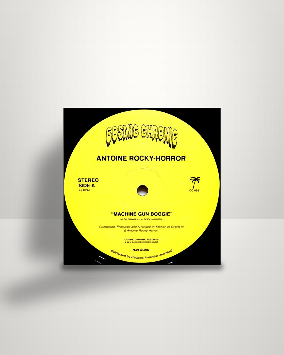 Antoine Rocky-Horror – Machine Gun Boogie - 12" - Cosmic Chronic US 2019