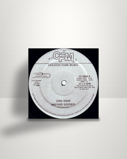 Zero Hour – Another Goodbye - 12" - Creative Funk US 1988