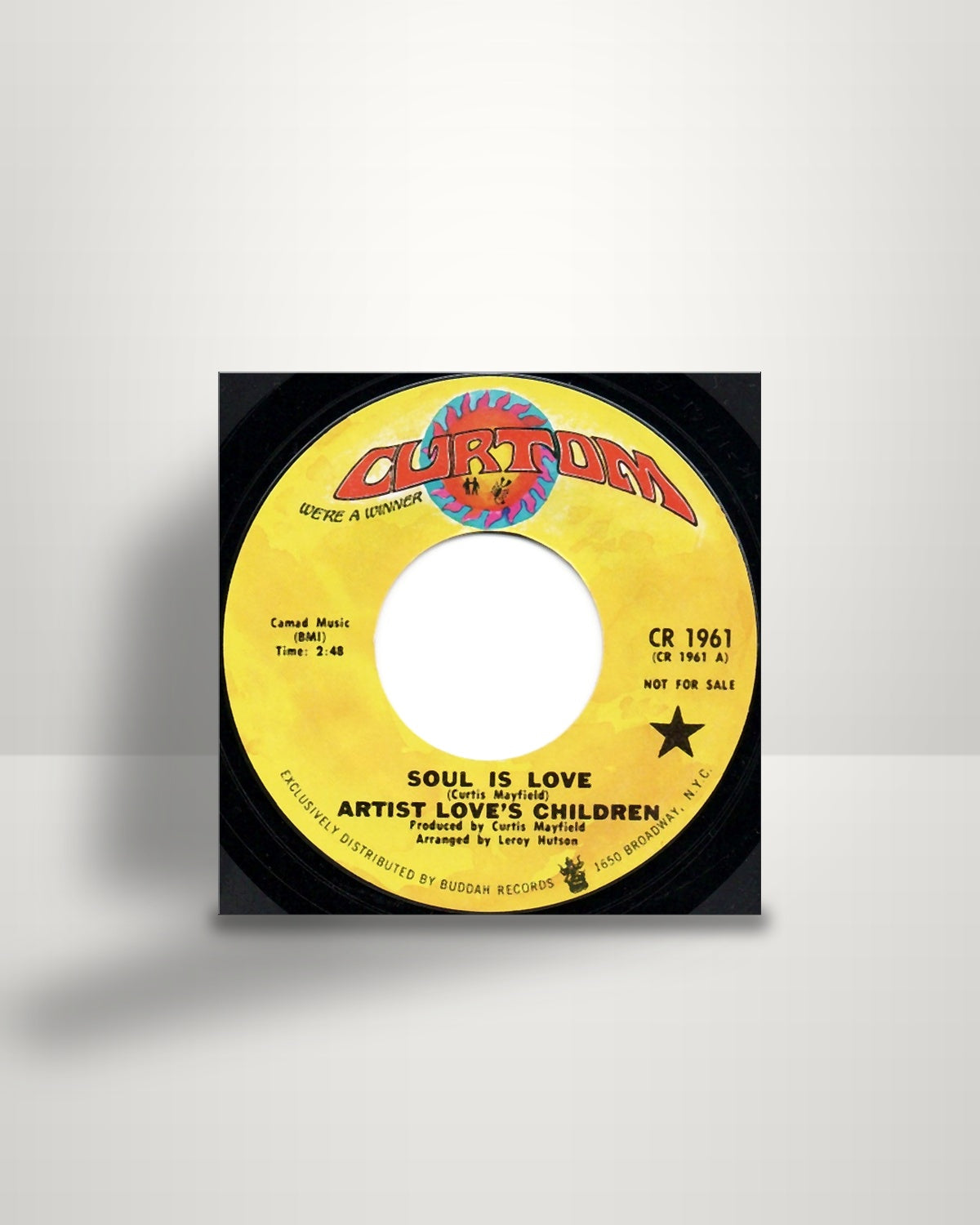 Love's Children – Soul Is Love - 7" - Curtom US